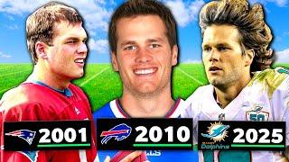 I Played the ENTIRE Career of TOM BRADY