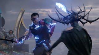 Thor and Valkyrie vs Hela  Thor Ragnarok IMAX 4K