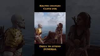 Kratos Changes Cloth for Freya