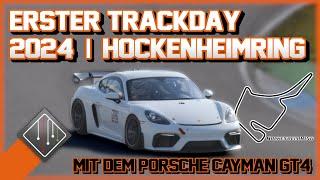 Erster Testtag 2024 Porsche Cayman GT4 - Hockenheimring  mcchip-dkr