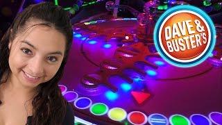 Playing Games at Dave & Busters - Arcade Fun