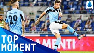 Milinkovic-Savic Scores a SUPER Volley  Lazio 2-1 Cagliari  Top Moment  Serie A TIM