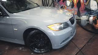 328i wrapped in nardo gray