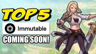 TOP 5 PLAY TO EARN Games on Immutable Coming Soon