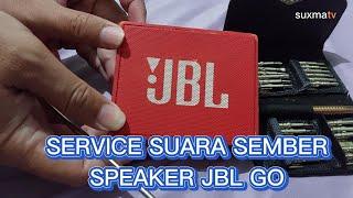 CUMA 5 MENIT CARA PERBAIKI SPEAKER JBL GO SUARA SEMBER