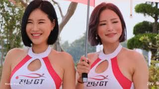 2019-09 우아한 모델 천세라유라희CJ 슈퍼레이스 전남 GTSuper Race Jeonnam GT-Cheon & Yu