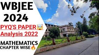 WBJEE PYQSMathematicsChapter Wise 2022Paper Analysis #jadavpur_university #wbjee