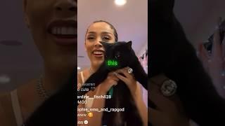 Doja Cat gets her cat SO HIGH 