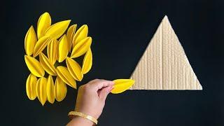 Beautiful and Easy Paper Wall Hanging   Paper Craft For Home Decoration  Unique Wall Hanging  DIY