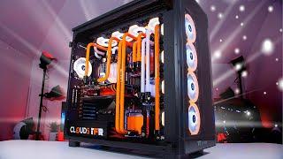 INSANE RTX  Custom Water Cooled Gaming PC Build #shorts