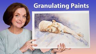 How to use Granulating Paints Watercolour Tips for Beginners