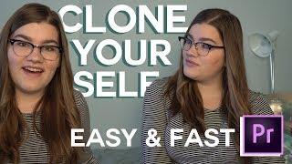 How to clone yourself in Premiere Pro CC  Cloning Effect