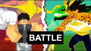 The Devil Fruit Battle LOGIA vs BEAST a Blox Fruits Story