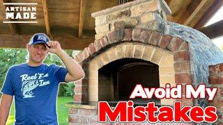 Avoiding Mistakes Building a Pizza Oven  Building a Brick Oven  Pizza Oven Construction