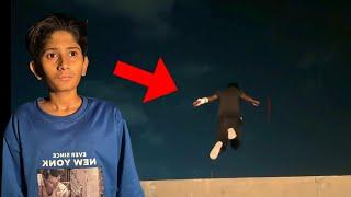 Jumping from the Roof Prank on Vampire️*Got Emotional*
