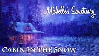 1-HOUR GUIDED SLEEP MEDITATION Cabin in the Snow Hypnotic Sleep Story For Adults