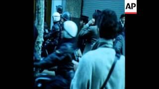 SYND 1-7-72 DEMOCRACY DEMONSTRATORS CLASH WITH BUENOS AIRES POLICE