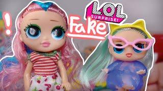 CREEPY FAKE LOL SURPRISE TOYS