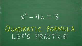 Quadratic Formula Explained - Detailed Step by Step Practice Problem