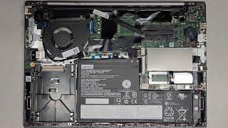 Lenovo ThinkBook 14-IIL 20SL Disassembly RAM SSD Hard Drive Upgrade Battery Fan Replacement Repair