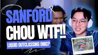 SANFORD CHOU XP WTF Liquid OUTCLASSING Onic??? Liquid Echo vs Fnatic Onic Game 2