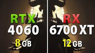 RTX 4060 vs RX 6700 XT  Test in 11 Games  1080p