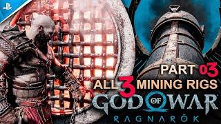 All 3 Mining Rigs  Svartalfheim - God of War Ragnarök PS5 FULL HD