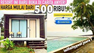 RESORT BARU DI CARITA ANYER KOLAM RENANGNYA CANTIK BANGET ‼️ LYNN CARITA RESORT #jalanjalanekarizal