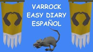 OSRS Varrock EASY Diary Español