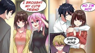 Manga Dub I got close to my sisters friend but one day some dude came to take her... RomCom