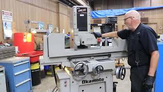 6 X 18 OKAMOTO LINEAR 618 HIGH-PRECISION  HANDFEED SURFACE GRINDER