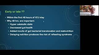 STEP N Session Nutrition in critically ill patients