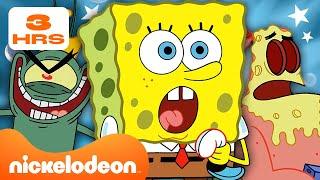 Губка Боб  ЛУЧШЕЕ из 9 10 и 11 сезонов Губка Боб 3-часовая подборка  Nickelodeon Cyrillic