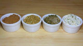 Homemade Seasoning Blends  Onion Soup Mix  Ranch  Italian  Rib Rub