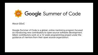 Help contributors find GSoC organizations through their technology stack.