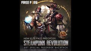 New update is here FREE FIRE BATTLEGROUNDS Steampunk Revolution bundle