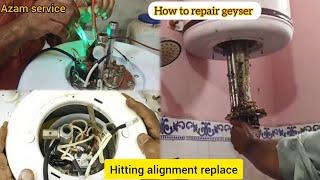 how to repair geyser. bajaj geyser repair.geyser not heating.geyser no power. short circuit problem.