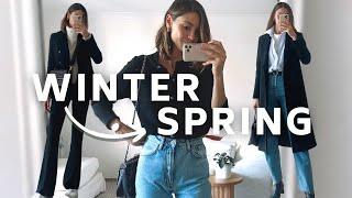 TRANSITIONAL OUTFITS ️ Easy outfits to copy Winter to Spring