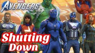 Marvel Avengers is Shutting Down