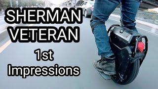 Veteran Sherman - First Impressions and Un-Official Range Test - Ewheels.com