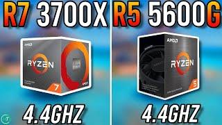 Ryzen 7 3700X vs Ryzen 5 5600G - Tested in 2024