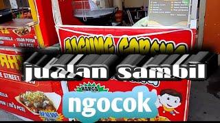 jualan sambil ngocok GK terasa smpek merah