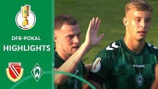 Topp with a Hattrick  FC Energie Cottbus vs. SV Werder Bremen 1-3  DFB-Pokal First Round