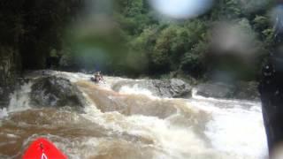 Kayaking the West Akatarawa & Whakatiki Rivers.