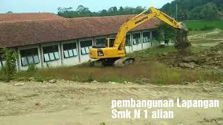 Pembangunan Lapangan SMK N 1 Alian