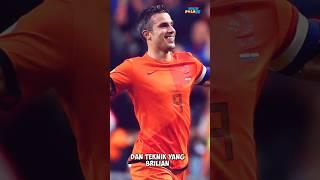 Robin van persie legendaris timnas belanda - football bola