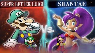 MUGEN Super Better Luigi vs Shantae