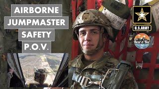 Jumpmaster Point of View C-130 Safety Duty