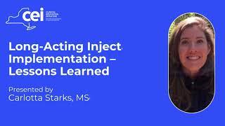 Long-Acting Injectables Implementation Lessons Learned Teaser