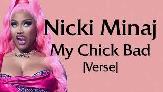 Nicki Minaj - My Chick Bad Verse - Lyrics